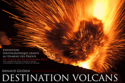 Affiche expo DESTINATION VOLCANS